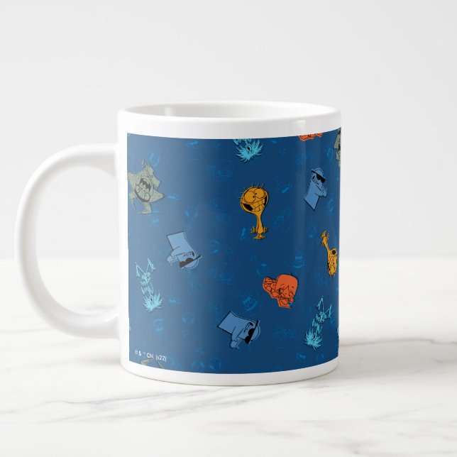 Caneca De Café Grande Casa de Foster para Amigos Imaginários | Padrão Di (Esquerda)