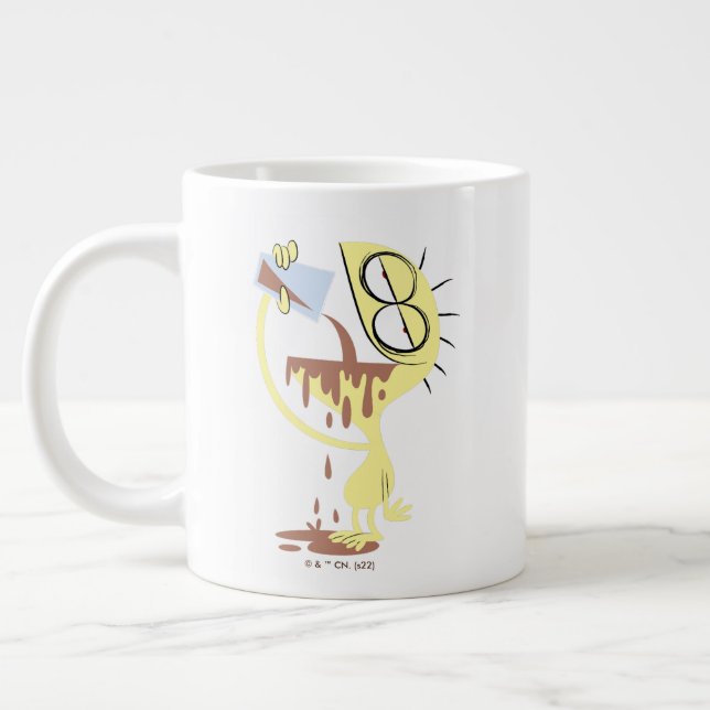 Caneca De Café Grande Casa de Foster para Amigos Imaginários | Queijo (Esquerda)