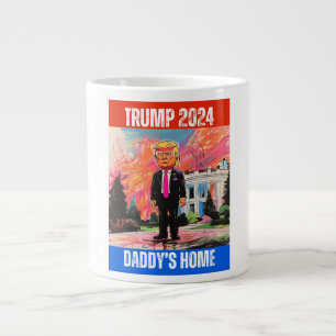 CANECA DE CAFÉ GRANDE CASA DO PAI TRUMP 2024