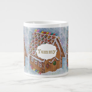 CANECA DE CAFÉ GRANDE CASA GINGERBREAD