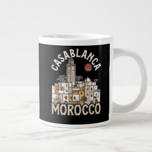 Caneca De Café Grande casablanca marrocos