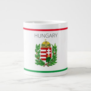 Caneca De Café Grande Casaco de armas Hungria presentes em Budapeste