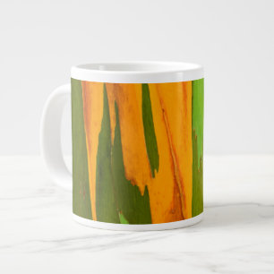 Caneca De Café Grande Casca de Eucalipto Arco-íris, Havaí