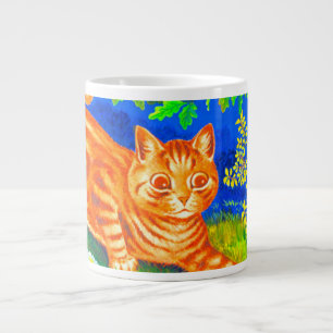 Caneca De Café Grande Cat Noite