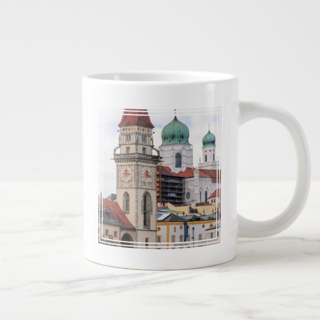Caneca De Café Grande Catedral de Ruas. Stephan (Direita)