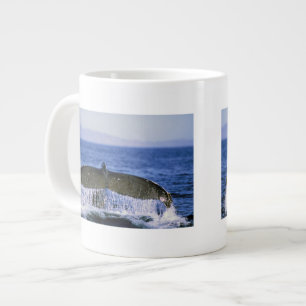 Caneca De Café Grande Cauda de jubarte.