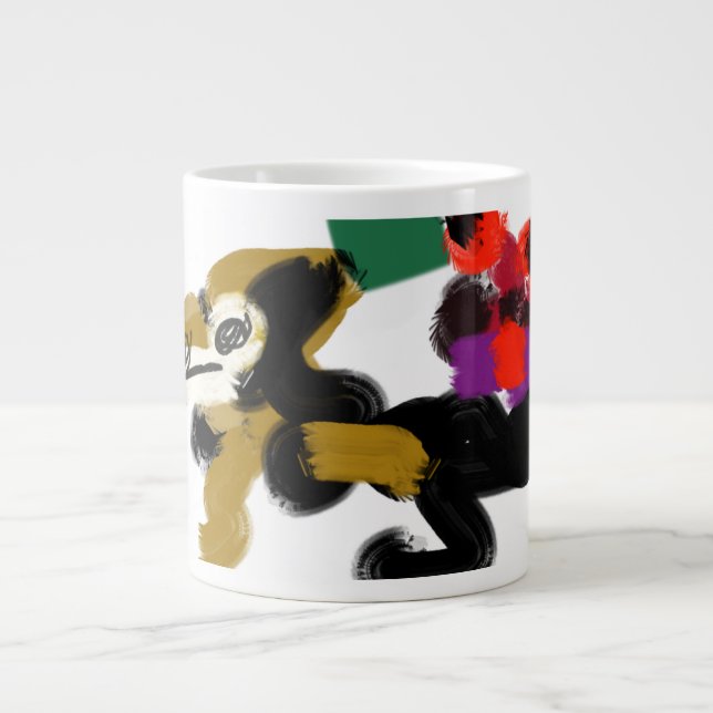 Caneca De Café Grande cavalier king charles spaniel (Frente)