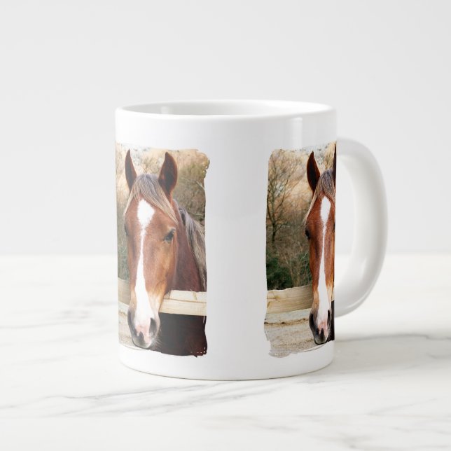 CANECA DE CAFÉ GRANDE CAVALOS (Frente Esquerda)