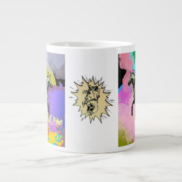 Caneca De Café Grande Cavalos do estilo cômico