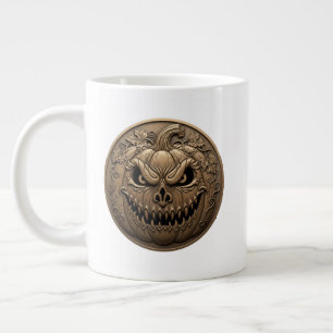 Caneca De Café Grande Celebração de Halloween!