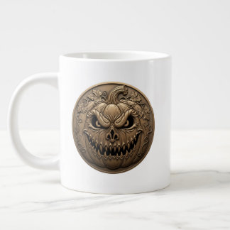 Caneca De Café Grande Celebração de Halloween!