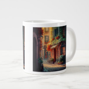 Caneca De Café Grande Cena Francesa Jumbo Mug