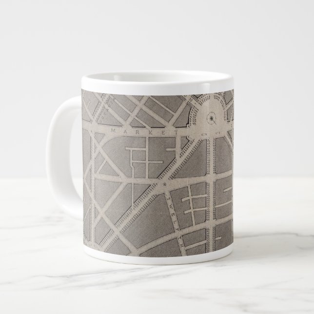 Caneca De Café Grande Centro Cívico, São Francisco (Frente Esquerda)