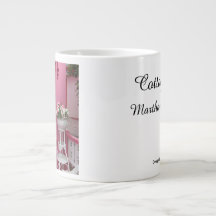 Cesta de Flor Branca a Rosa - Vinha de Martha