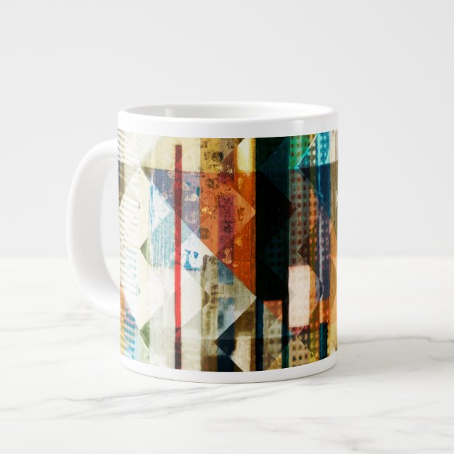 Caneca De Café Grande Cevron Urbano II (Frente Esquerda)