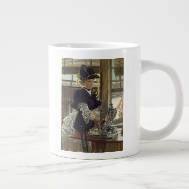 Caneca De Café Grande Chá| 1872 (óleo de madeira) (Direita)