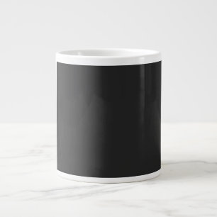 Caneca De Café Grande Chá de Noiva Elegância à Meia-Noite