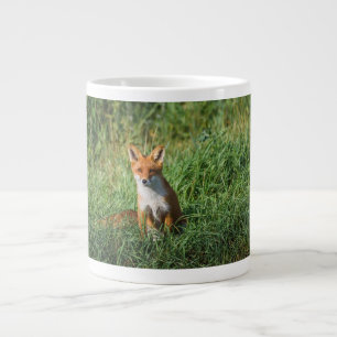Caneca De Café Grande Chapéu de raposa vermelha