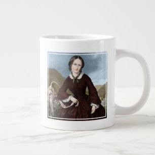 Caneca De Café Grande Charlotte Bronte