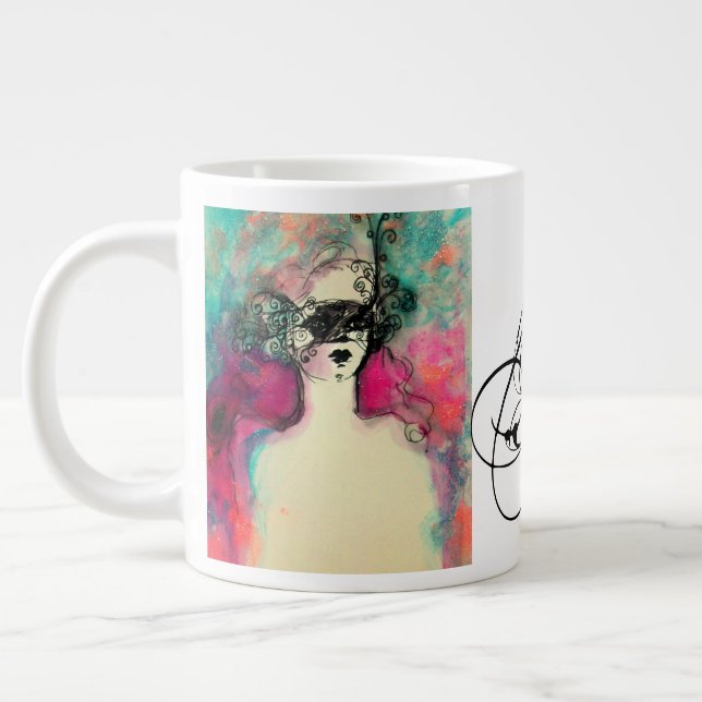 CANECA DE CAFÉ GRANDE CHARM MONOGRAM (Esquerda)