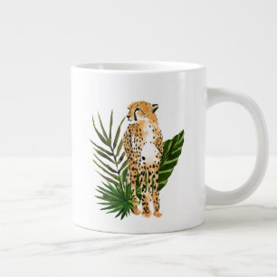 Caneca De Café Grande Cheetah Outlook