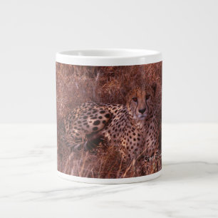 Caneca De Café Grande Cheetah Stare