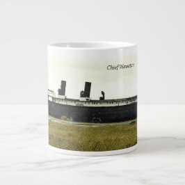 Caneca De Café Grande Chefe Wawatam jumbo cang