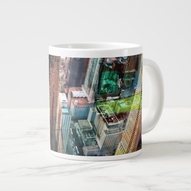 Caneca De Café Grande Chicago (Frente Esquerda)