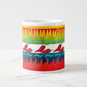 Caneca De Café Grande Chili Bowl/Mug Ou Jumbo Hot Being Mug