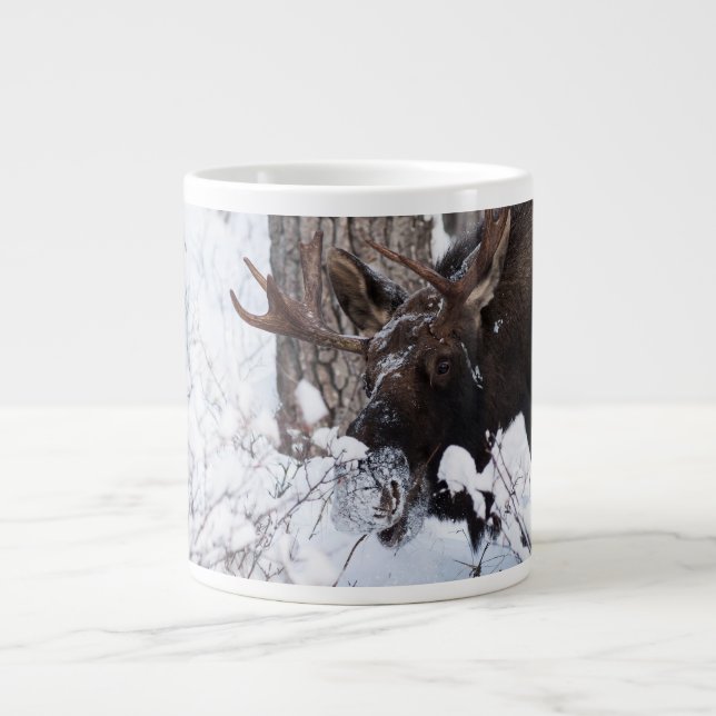Caneca De Café Grande Chilly Moose (Frente)