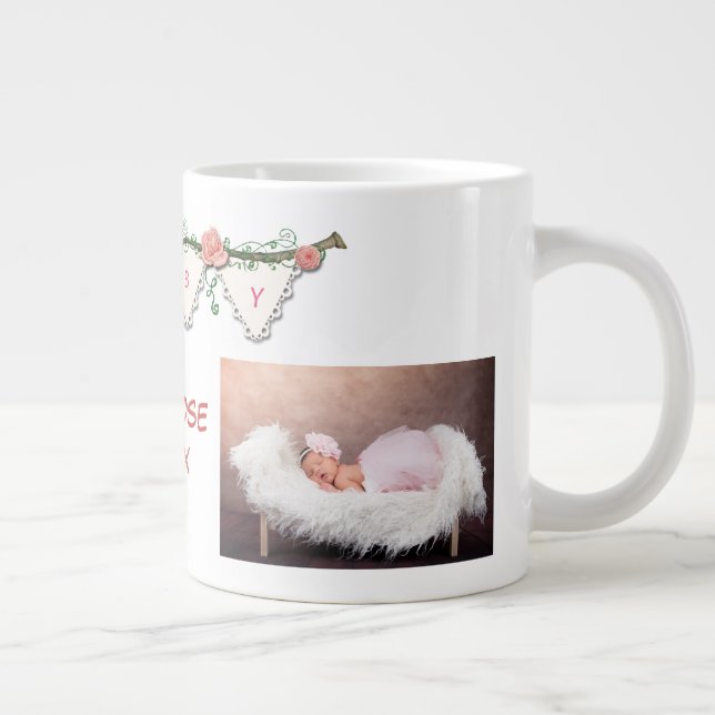 Caneca De Café Grande Chique Baby Specialty Mug (Direita)