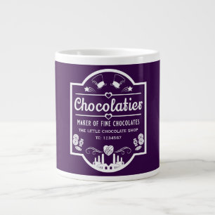Caneca De Café Grande Chocolatier