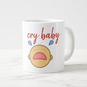 Caneca De Café Grande chorar bebê - Jumbo Mug