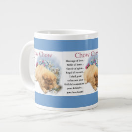 Caneca De Café Grande Chow Chow Heritage of Love Puppy