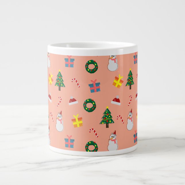 Caneca De Café Grande Christmas Gift  (Frente)