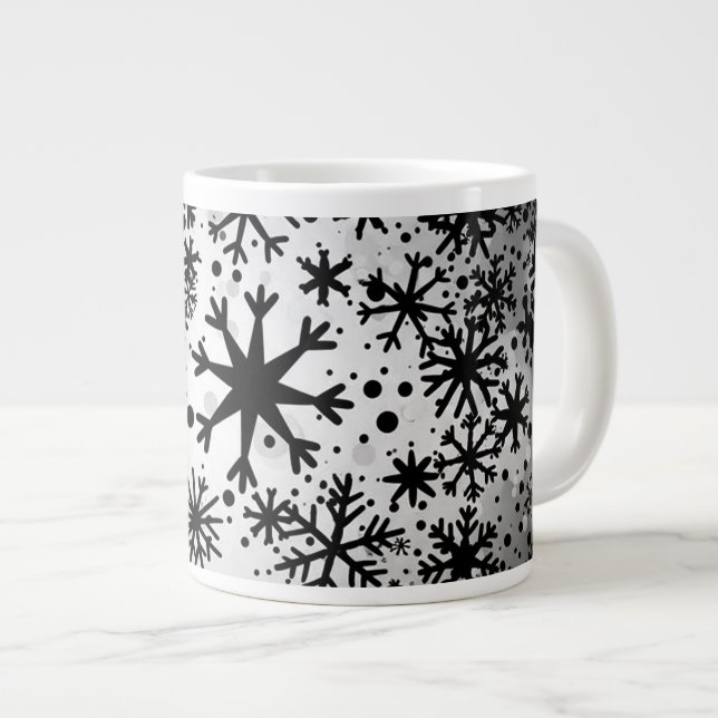 Caneca De Café Grande Christmas Jumbo Specialty Mug (Frente Esquerda)