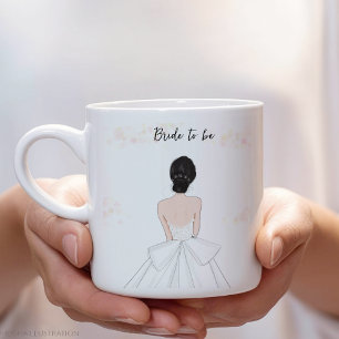 Caneca De Café Grande chuva de presentes de noiva, Noiva em breve,