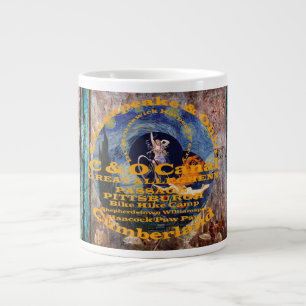 Caneca De Café Grande CICLISMO bicicletas híbridas de montanha MTB GRAVE