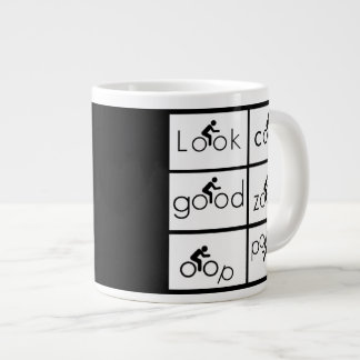 Caneca De Café Grande Ciclista Humor