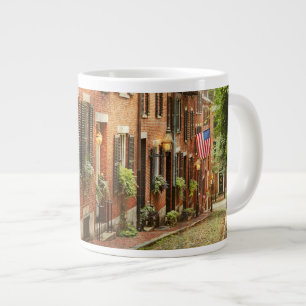 Caneca De Café Grande Cidade - Boston MA - Acorn Street