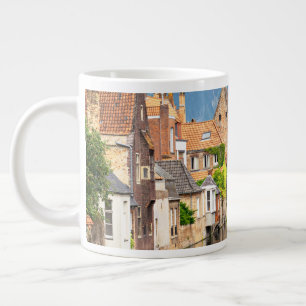 Caneca De Café Grande Cidade de Bruges Bélgica