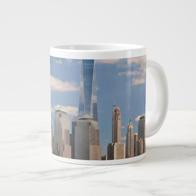 Caneca De Café Grande Cidade - NY - As cores de uma cidade (Frente Esquerda)