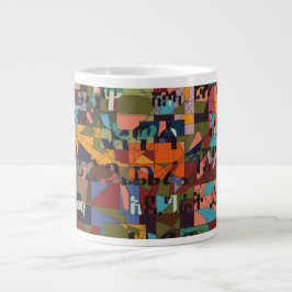 Caneca De Café Grande Cidades da Etiópia