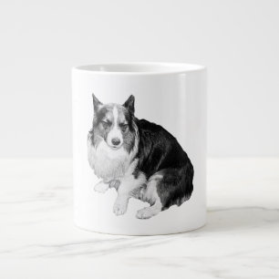 Caneca De Café Grande Cider-Night Corgi