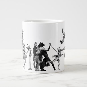 Caneca De Café Grande Circo em queda
