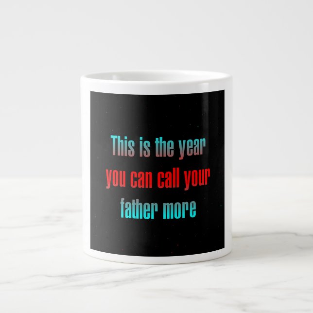 Caneca De Café Grande Citação de Incentivo # 169-F (Frente)