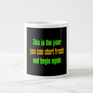 Caneca De Café Grande Citação de Incentivo # 224