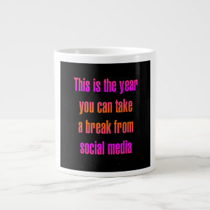 Caneca De Café Grande Citação de Incentivo # 232