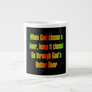 Caneca De Café Grande Citação de Incentivo # 253