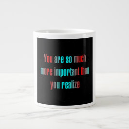 Caneca De Café Grande Citação de Incentivo # 290